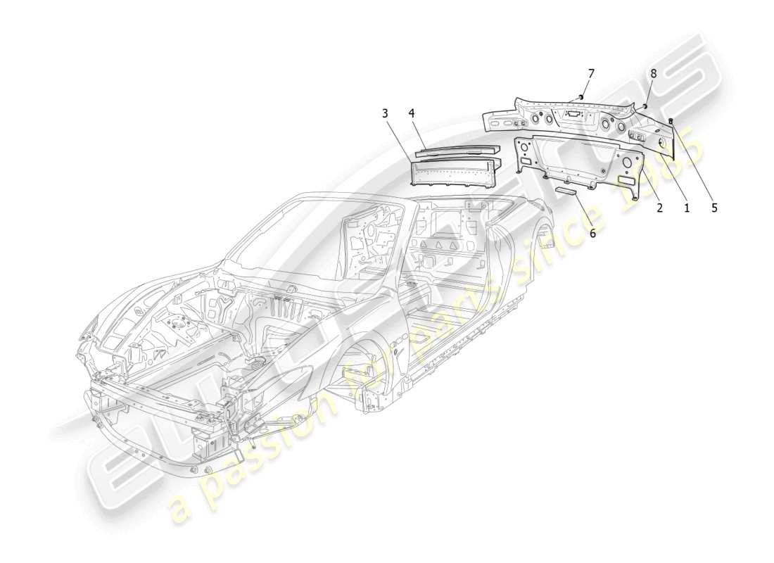 part diagram containing part number 80033100