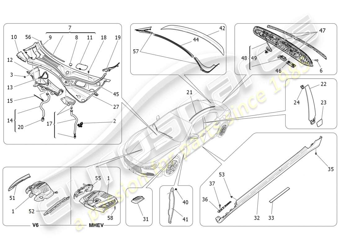 part diagram containing part number 670003410