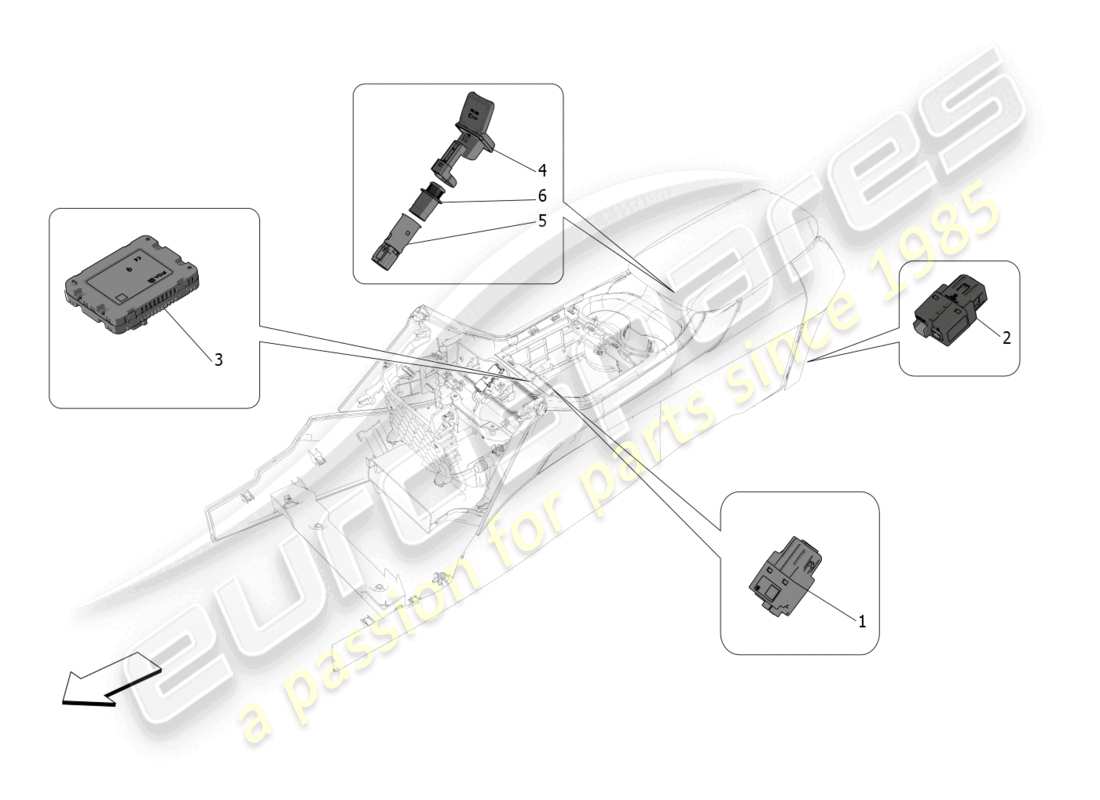 part diagram containing part number 675001595