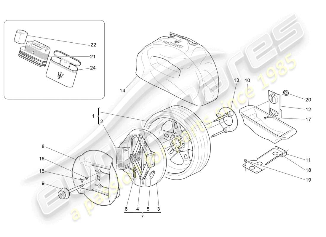 part diagram containing part number 257568
