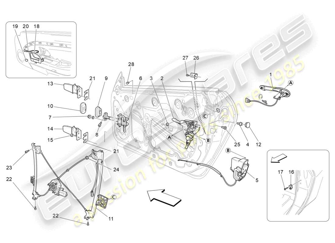 part diagram containing part number 82627700
