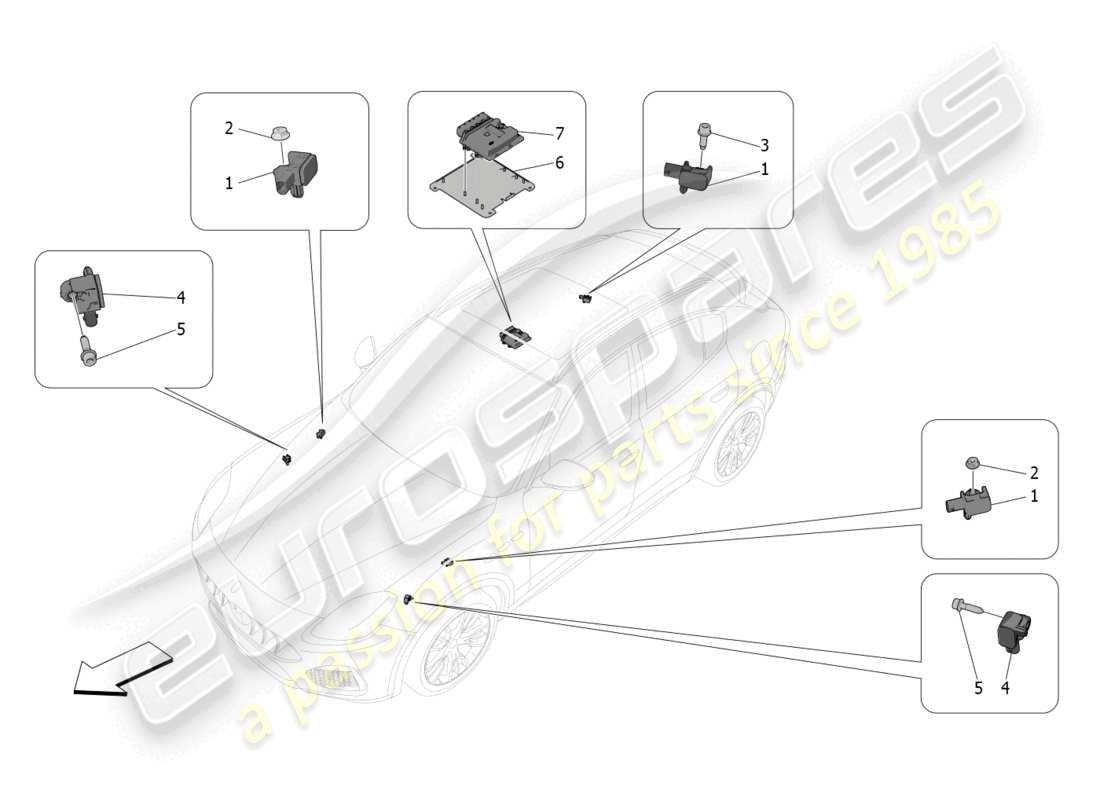 part diagram containing part number 675000734