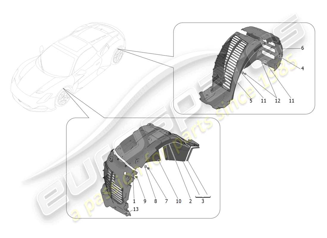 part diagram containing part number 670181325