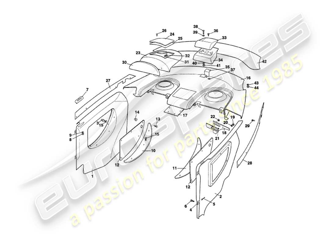 part diagram containing part number 83-72150