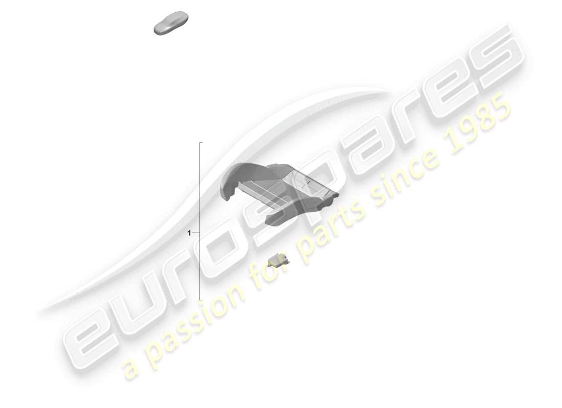 porsche 2022 (taycan 9j1-1) repair set for seat occupied sensor (passenger side) only for: usa canada part diagram