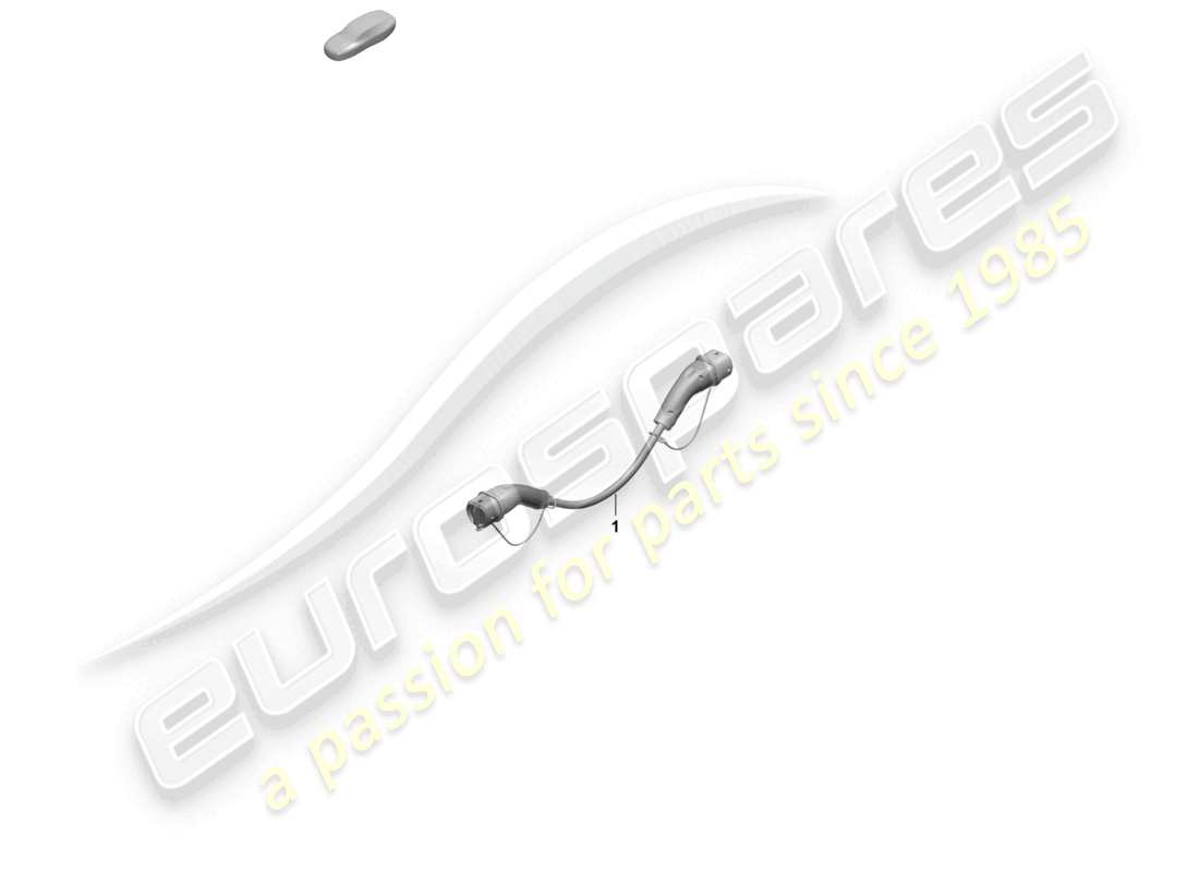 porsche 2025 (macan-e) charge cable for public charging station parts diagram