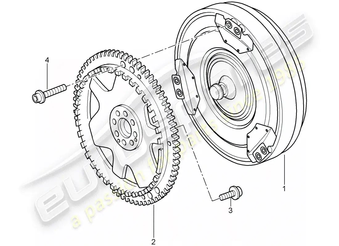porsche 2006 (987 cayman) tiptronic parts diagram
