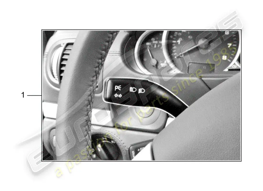 porsche 2011 (tequipment cayenne) language selection parts diagram