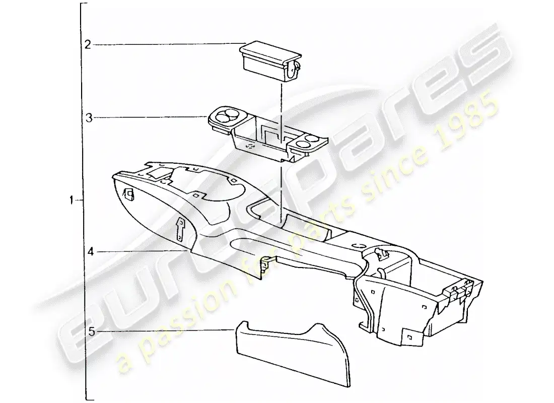 porsche 2011 (tequipment) installation kit parts diagram