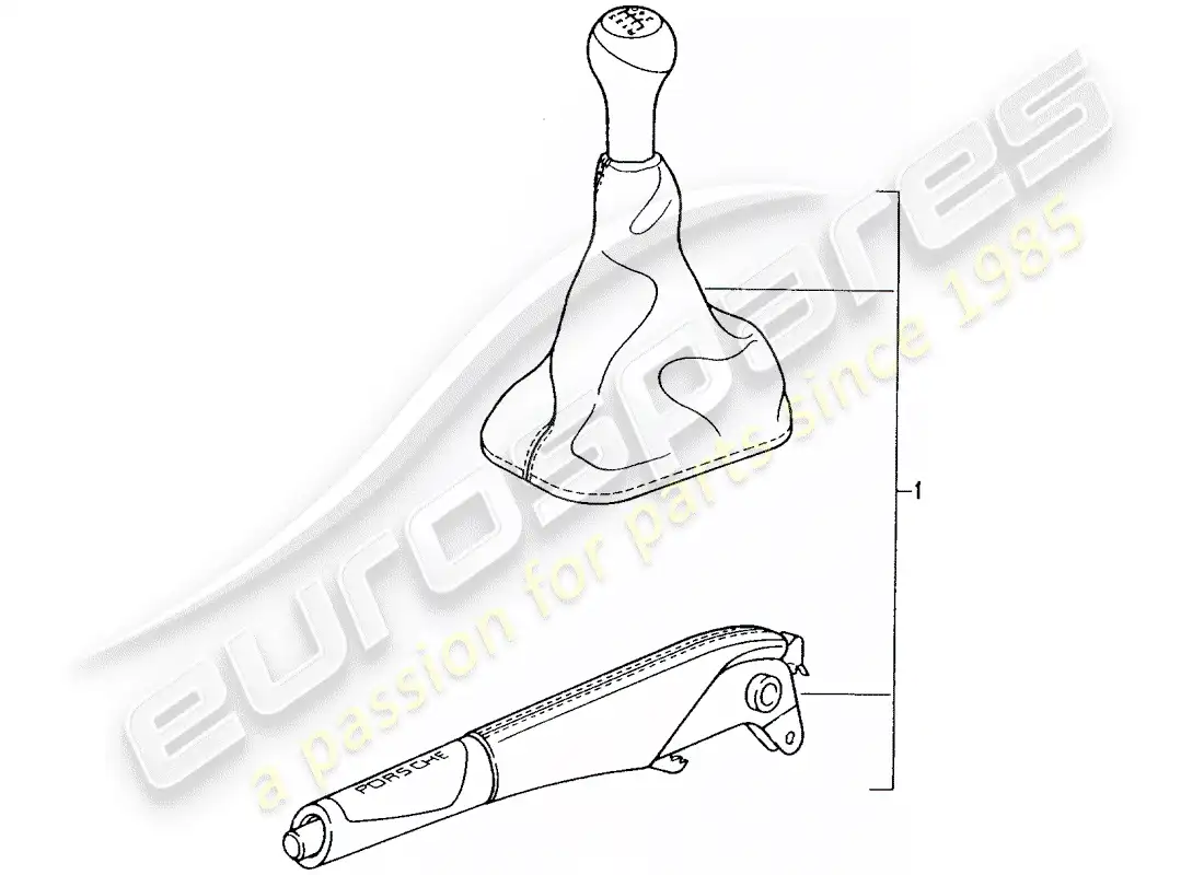porsche 2010 (tequipment) set parts diagram