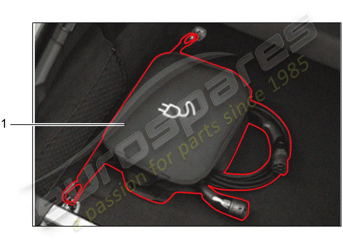 porsche 2011 (tequipment cayenne) connection line parts diagram