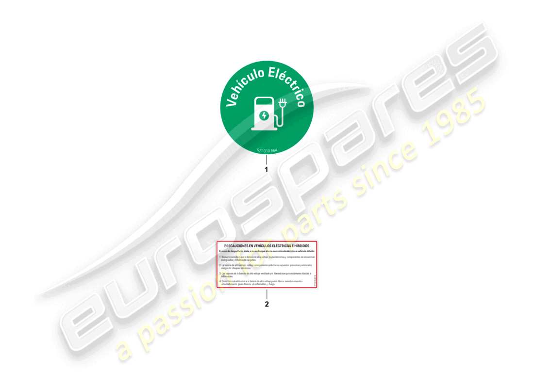 porsche 2025 (macan-e) data plate chile auxiliary heater parts diagram