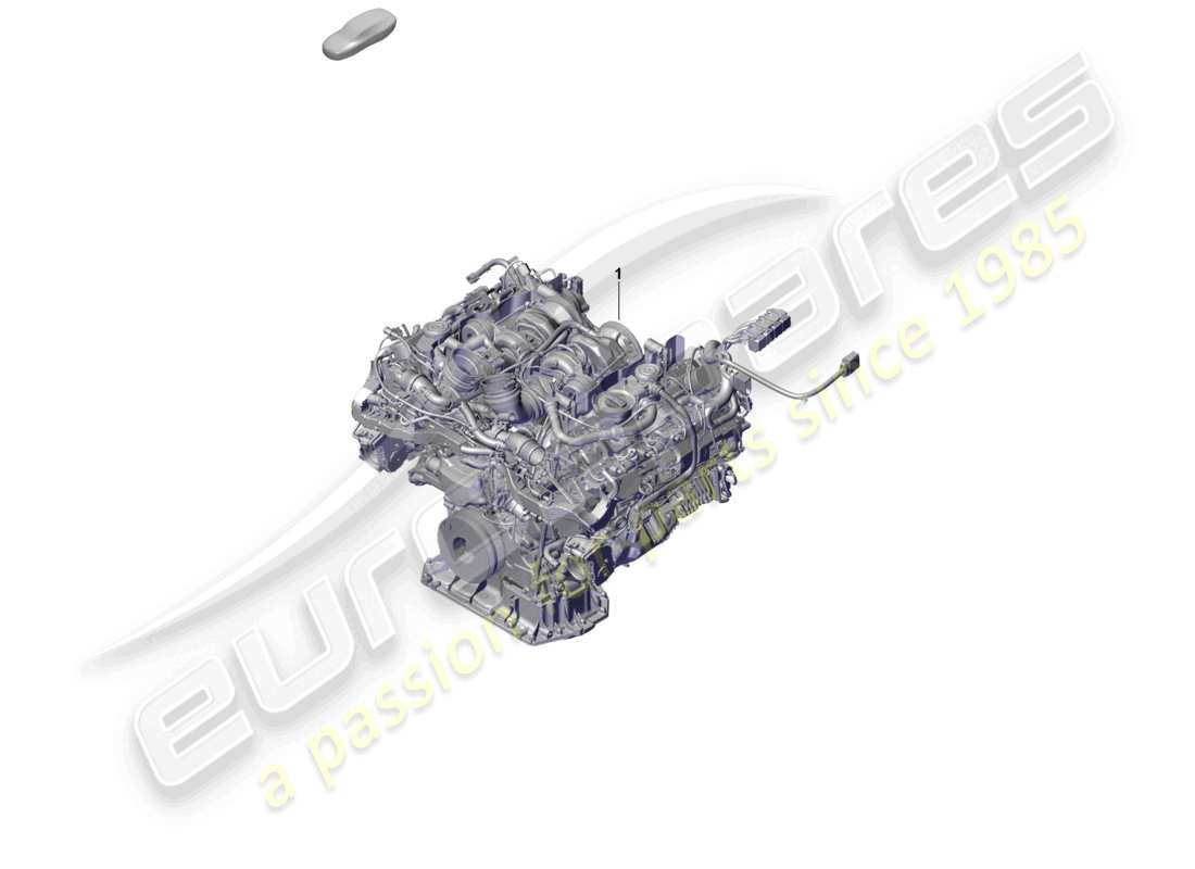 porsche 2026 (cayenne e3 pa) replacement engine (complete) part diagram