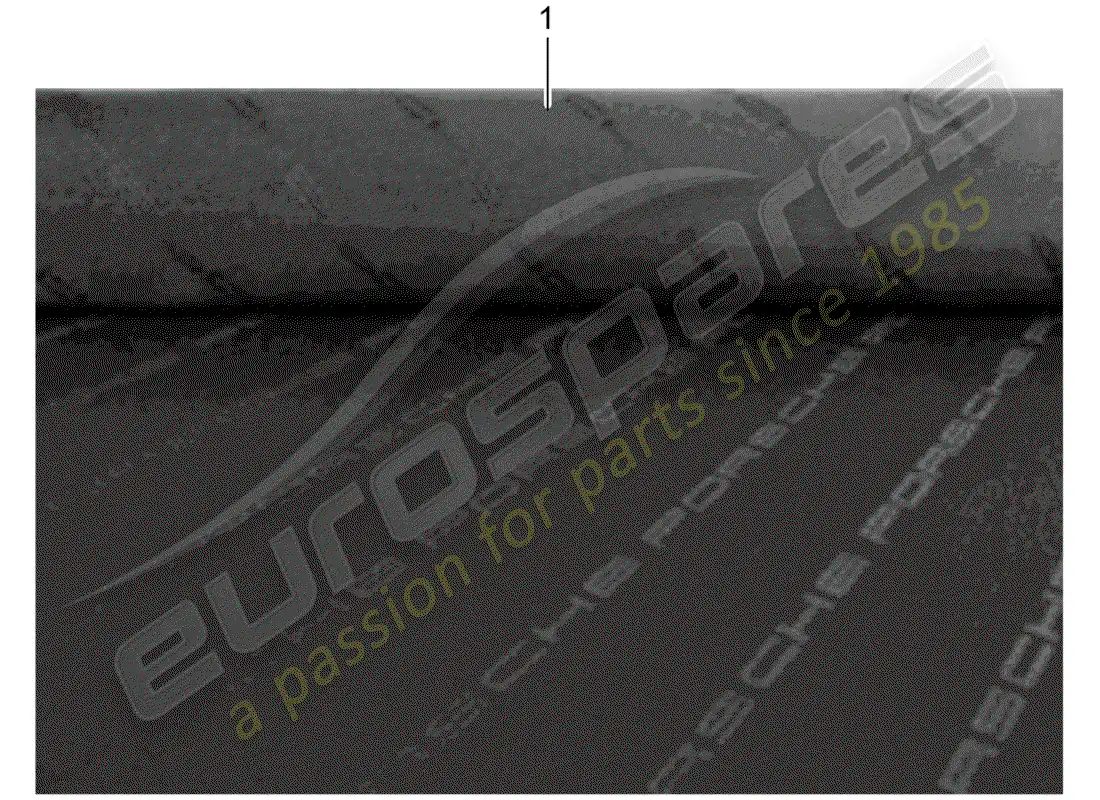 porsche 2017 (accessories) front seat - single parts - cloth parts diagram