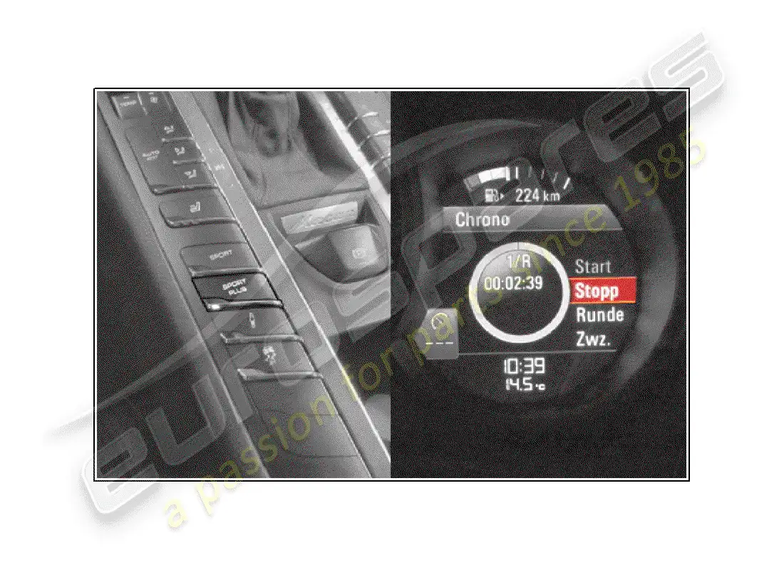porsche 2019 (tequipment macan) installation kit parts diagram