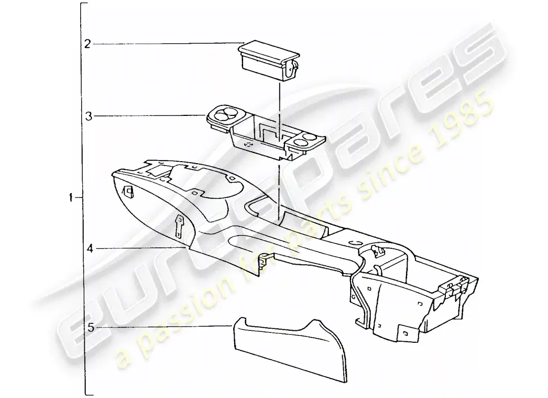 porsche 2011 (tequipment) installation kit parts diagram