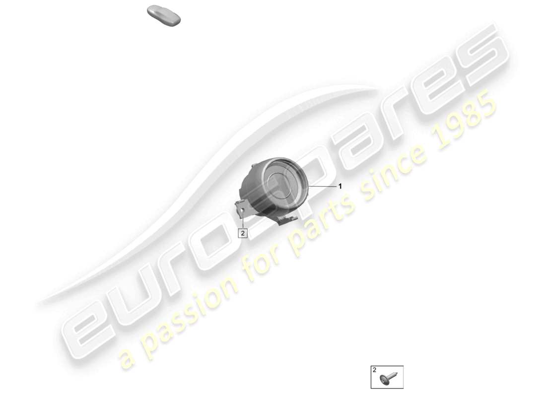 porsche 2025 (macan-e) compass parts diagram