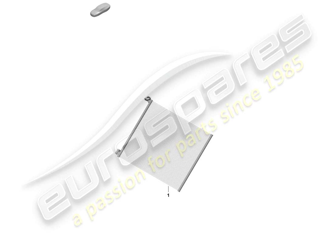 porsche 2025 (macan-e) heating, air cond. system a/c condenser part diagram