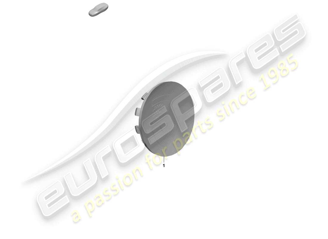 porsche 2025 (taycan 9j1-2) hub cap colour porsche crest emblem part diagram
