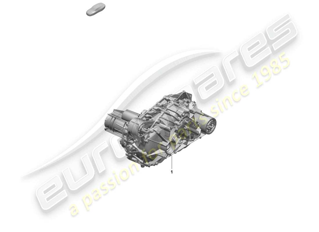 porsche 2025 (macan-e) gearbox front axle parts diagram