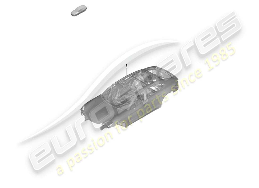porsche 2024 (panamera 971-2) car body part diagram