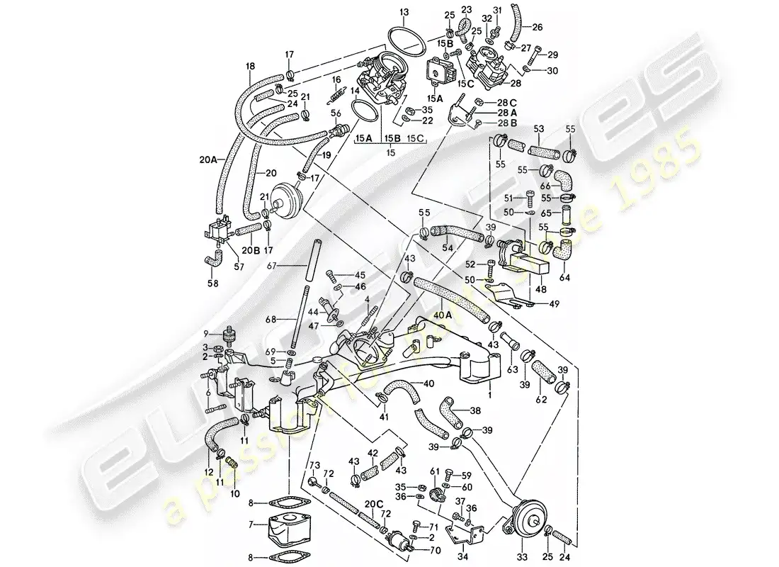 part diagram containing part number 93060610701