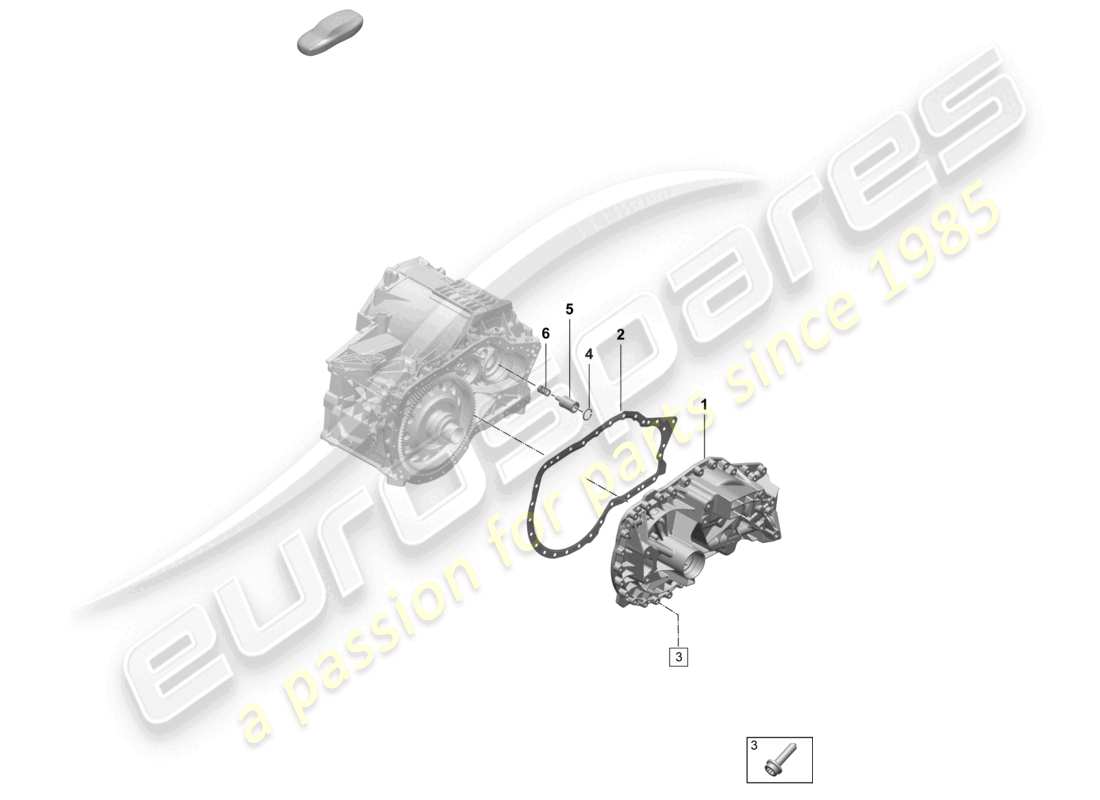 a part diagram from the porsche macan parts catalogue