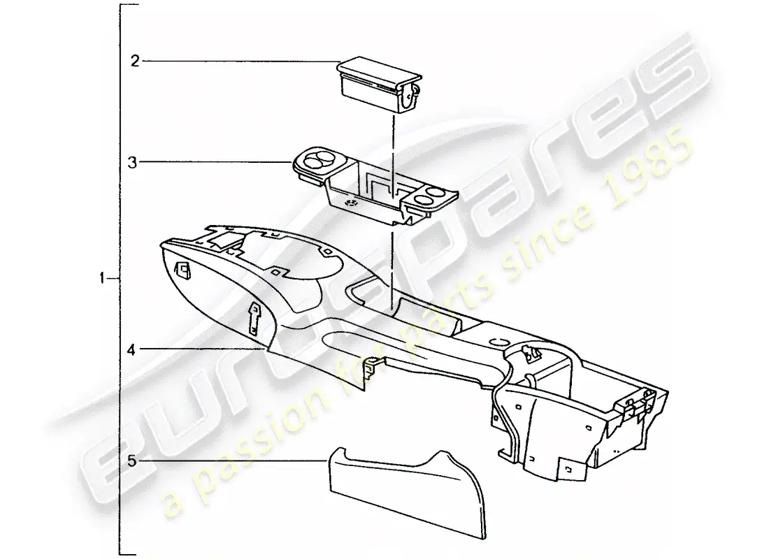 porsche 2011 (tequipment) installation kit parts diagram