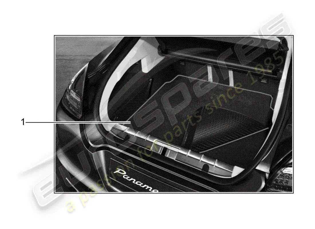 porsche 2011 (tequipment panamera) carpet parts diagram