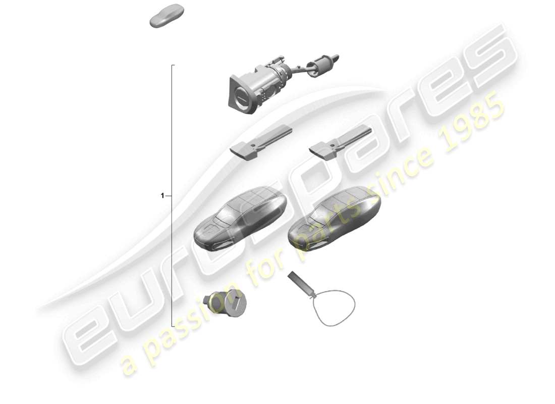 a part diagram from the porsche boxster parts catalogue