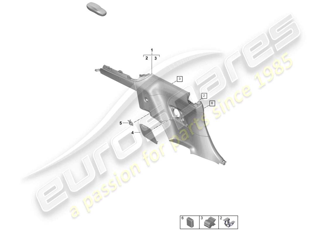 part diagram containing part number 992863165afot2