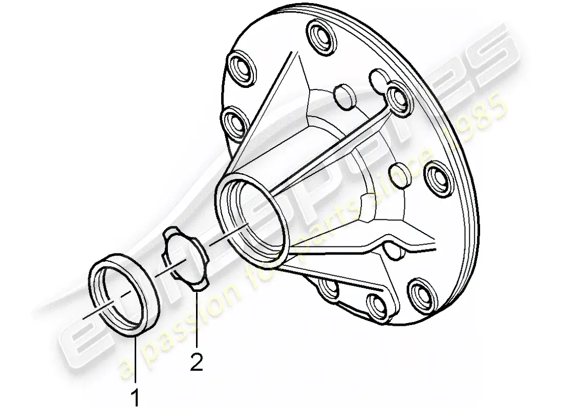 porsche 2006 (987 cayman) tiptronic parts diagram