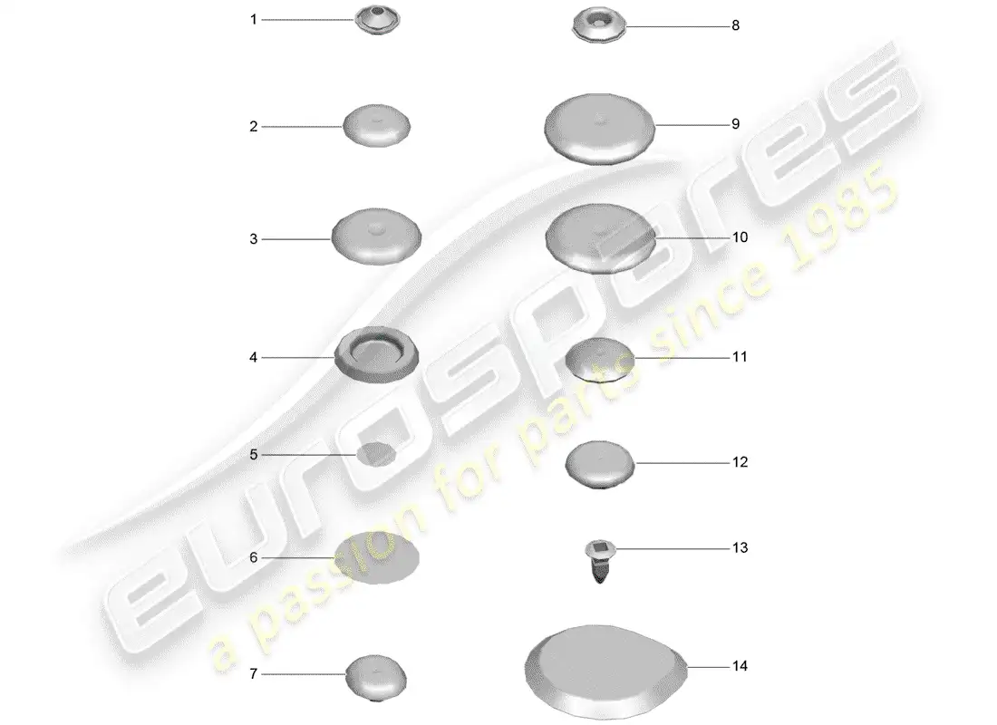 porsche 2016 (macan) plug parts diagram