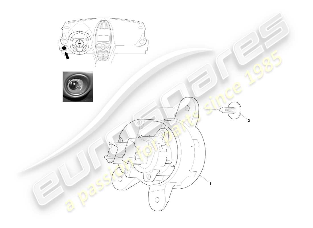 part diagram containing part number ay93-11654-aa
