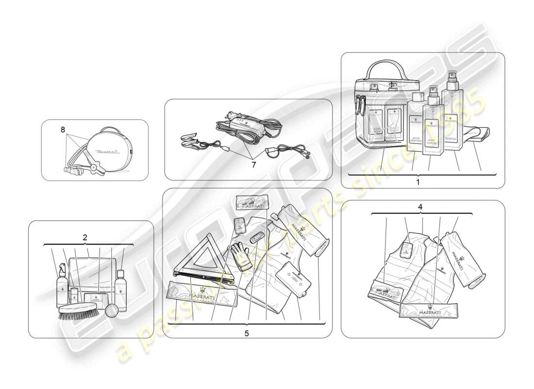 maserati granturismo mc stradale (2012) after market accessories part diagram