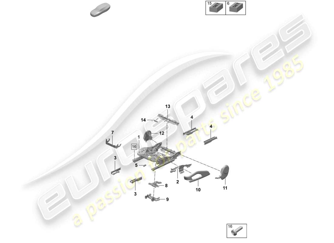 part diagram containing part number 95c881327 oh5