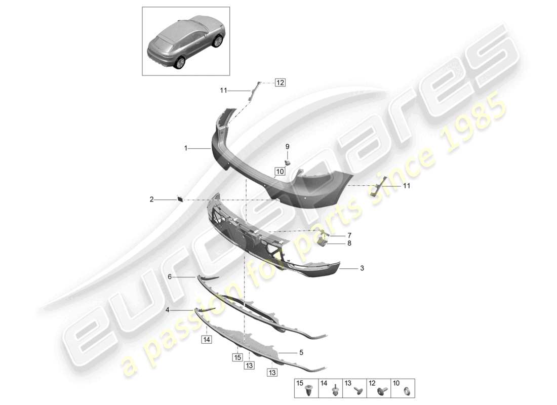 part diagram containing part number 95b807521bm1e0