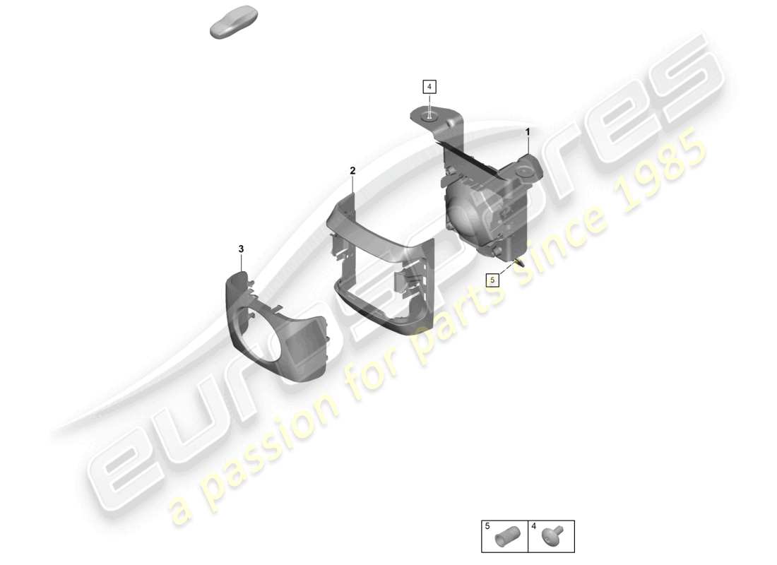 VIEW PARTS DIAGRAMS FROM THE PORSCHE 992 PARTS CATALOGUE a part diagram from the porsche 992 parts catalogue