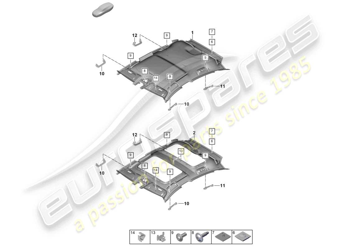 part diagram containing part number 971867300