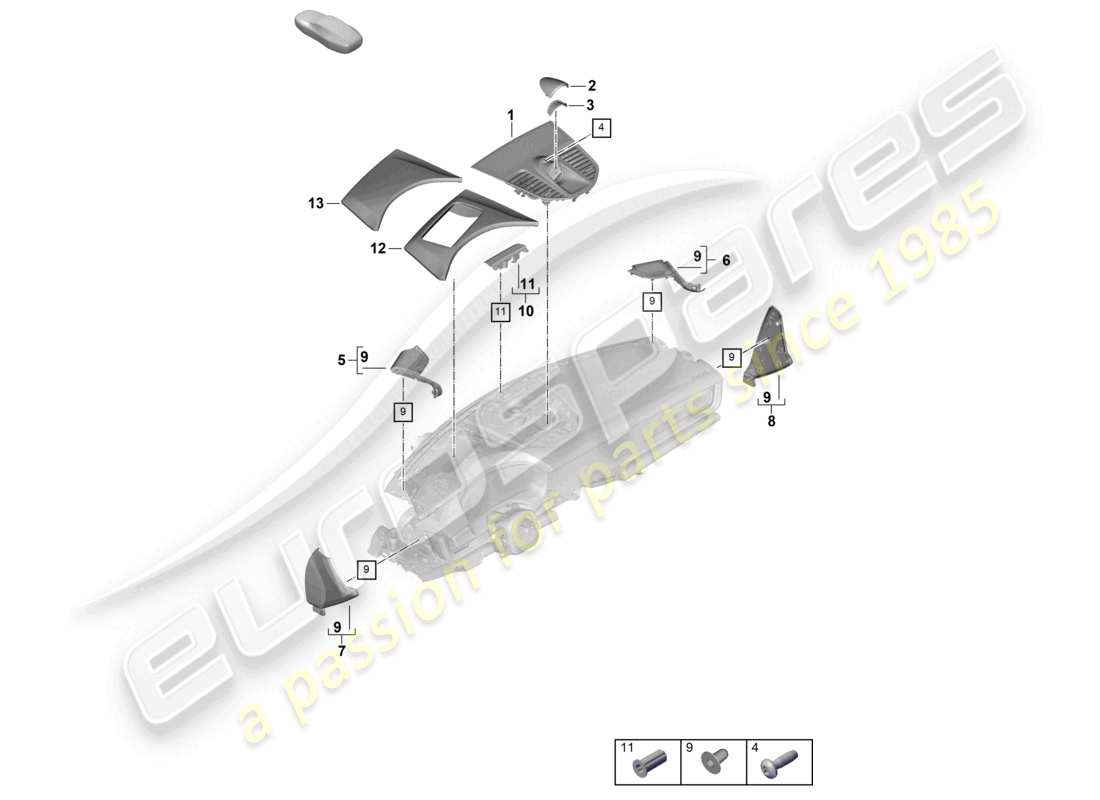 part diagram containing part number 971857346
