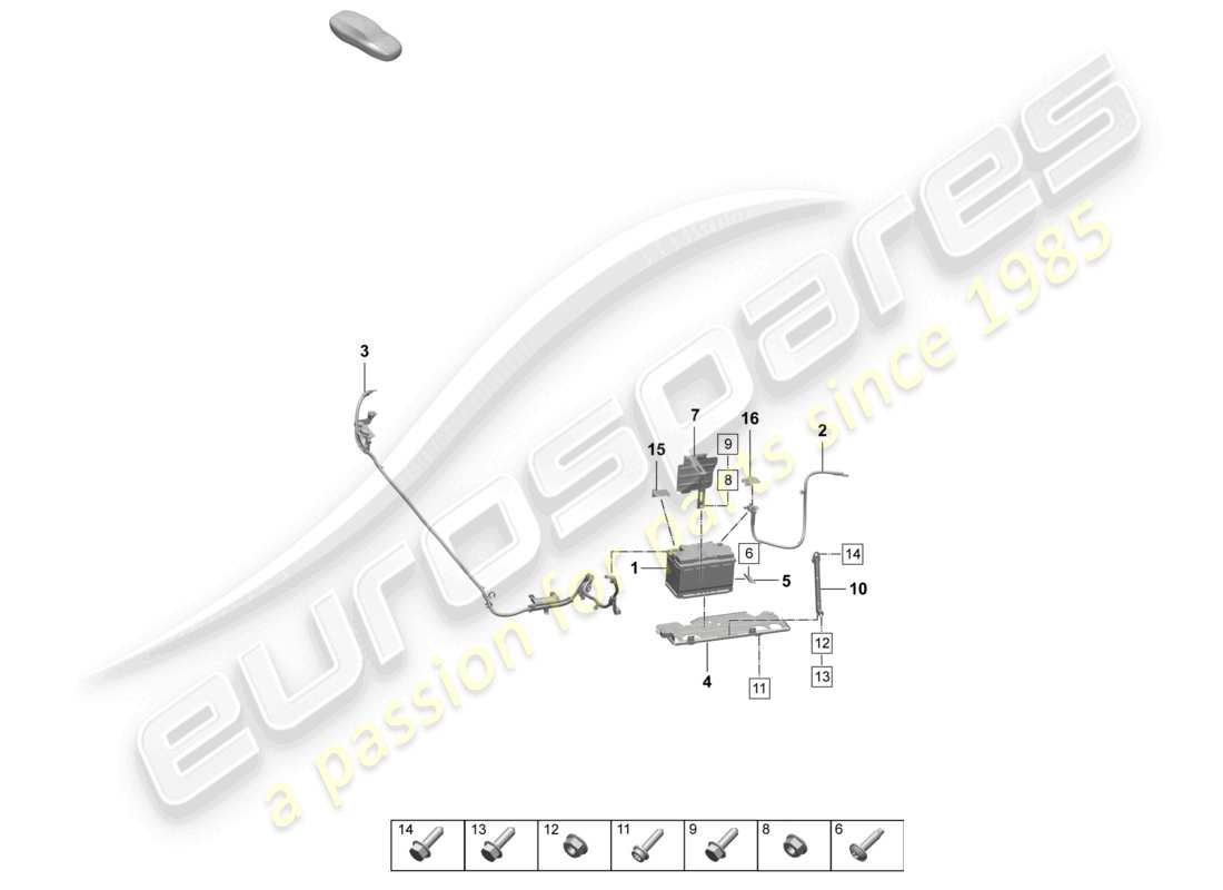part diagram containing part number pab915089b