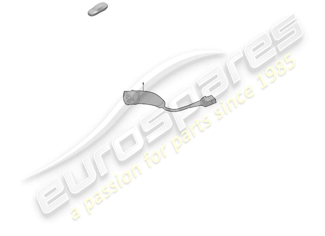 a part diagram from the porsche 2025 (cayenne e3 pa) parts catalogue