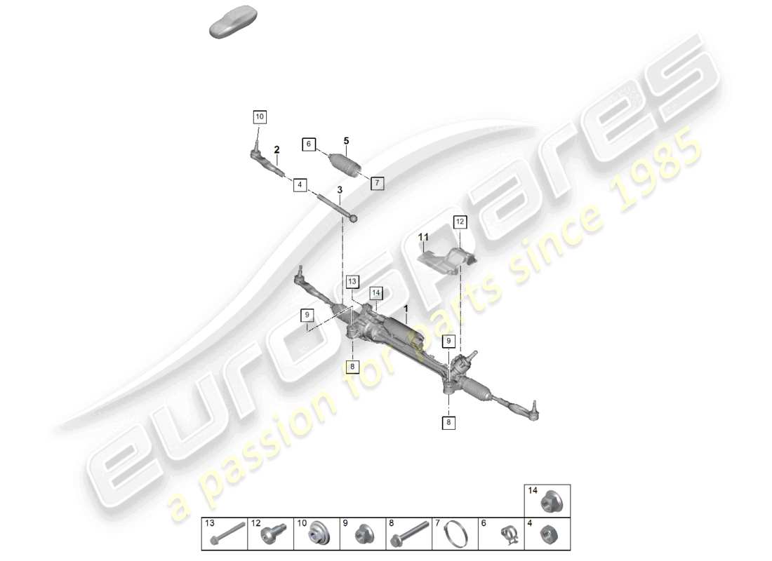 part diagram containing part number n10784702