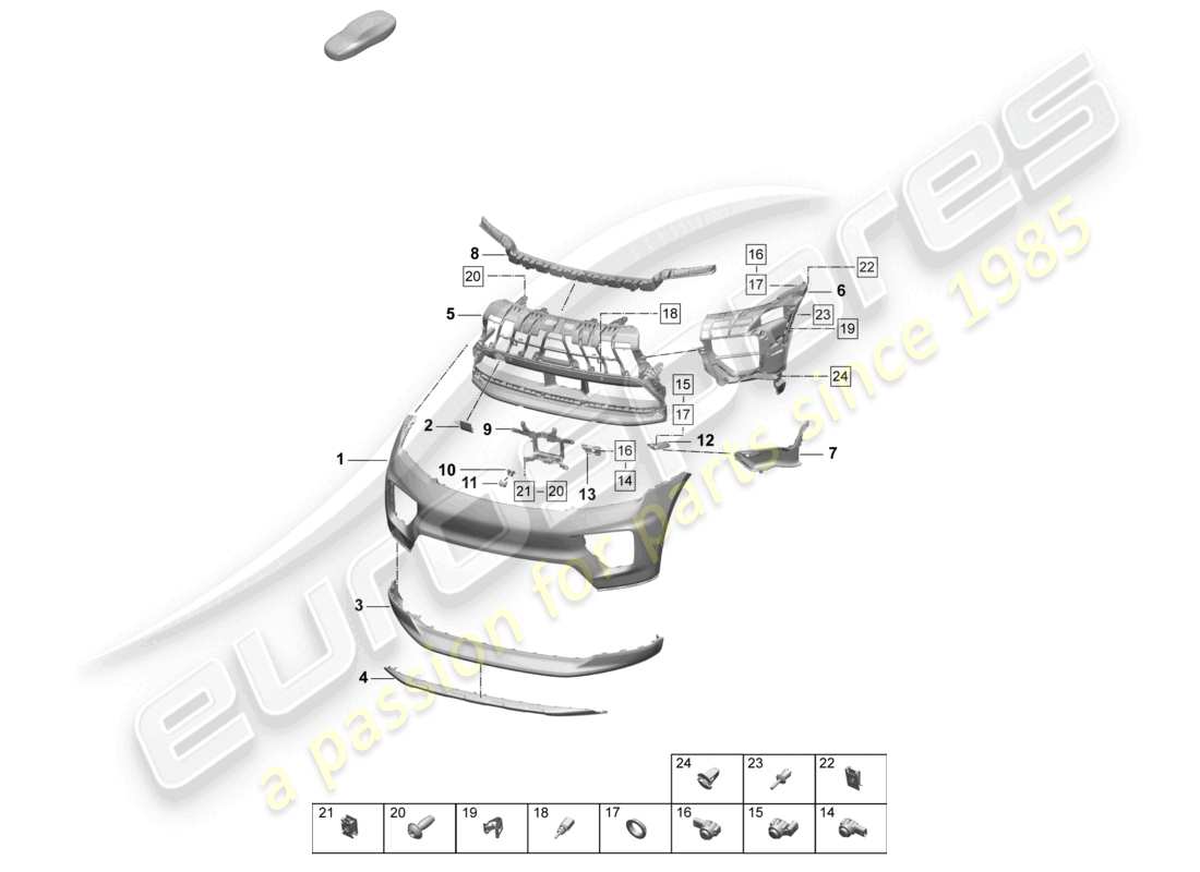 part diagram containing part number 958919275c 173