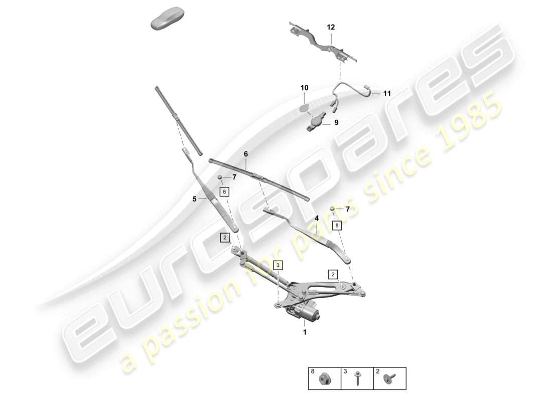 part diagram containing part number paf912632