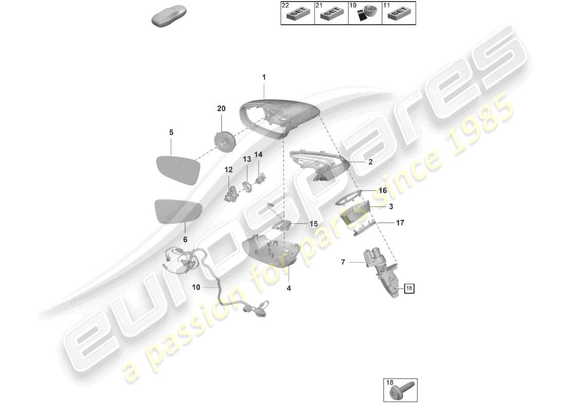 part diagram containing part number 992857412h