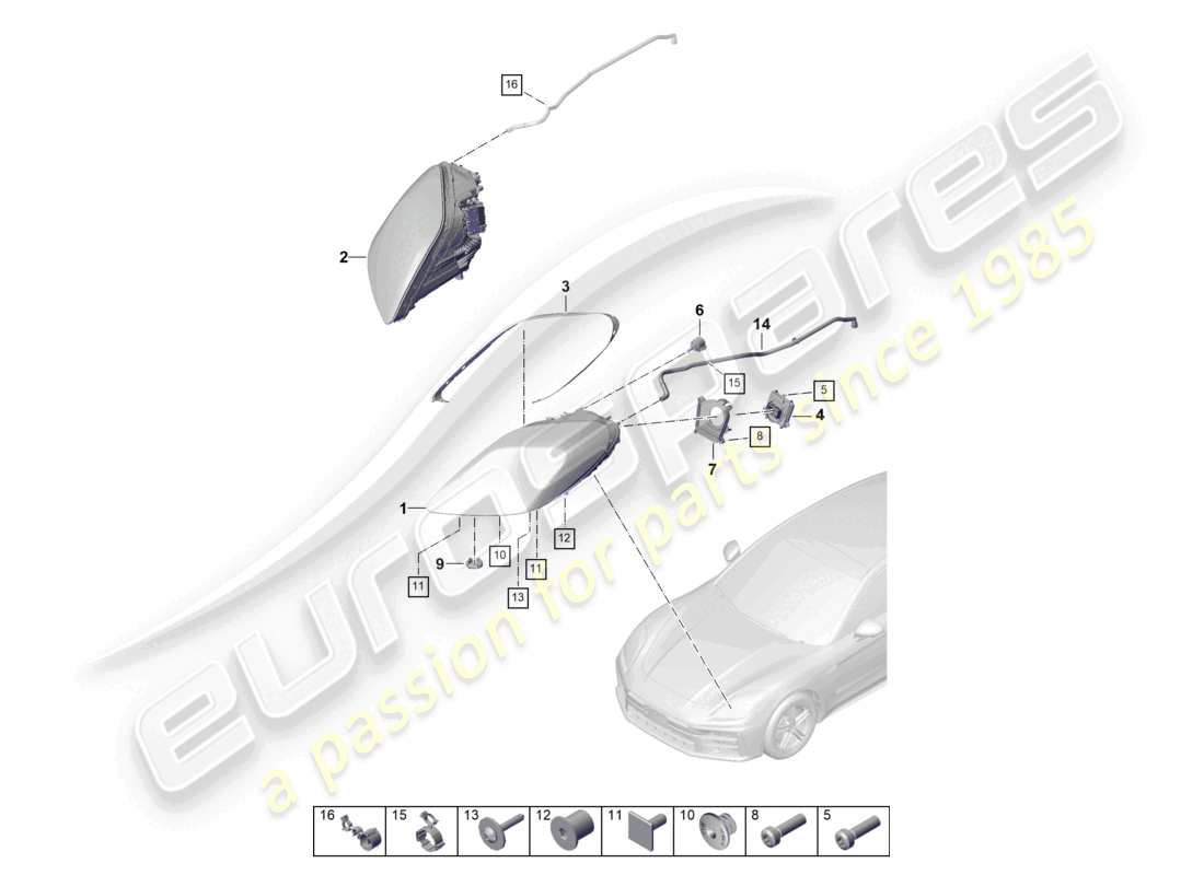 part diagram containing part number 976941114