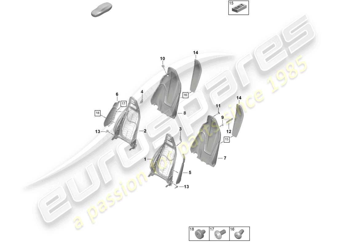 part diagram containing part number 992881236b 8yr