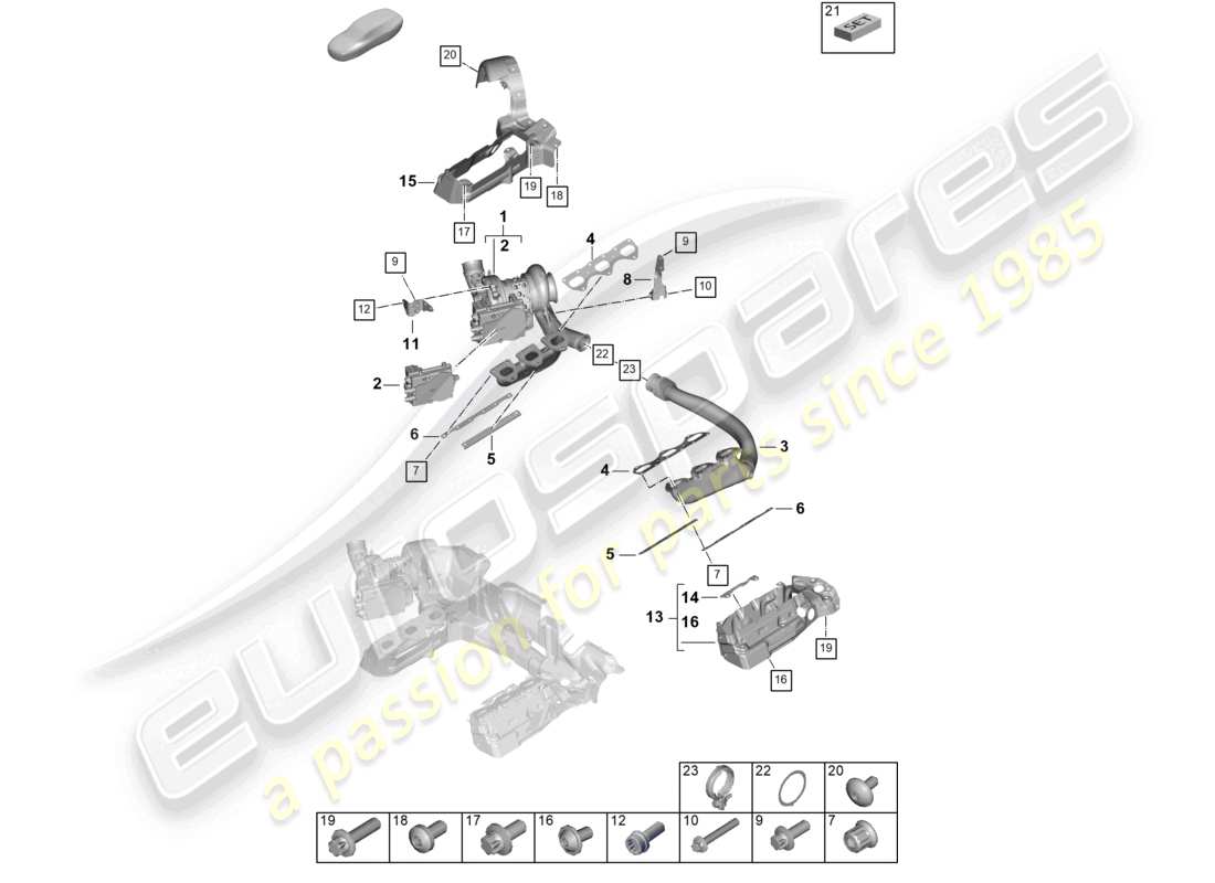 part diagram containing part number paf008956