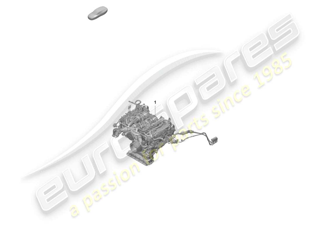 a part diagram from the porsche panamera parts catalogue